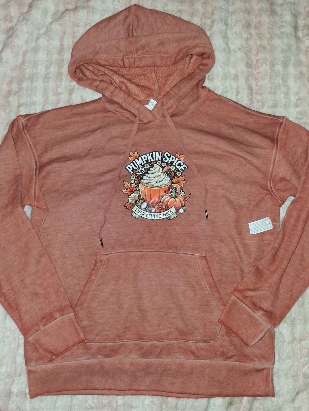 Pumpkin Spice Graphic Hoodie